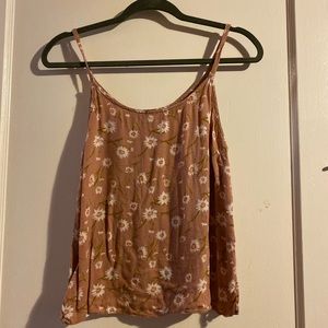 Flowery tank top